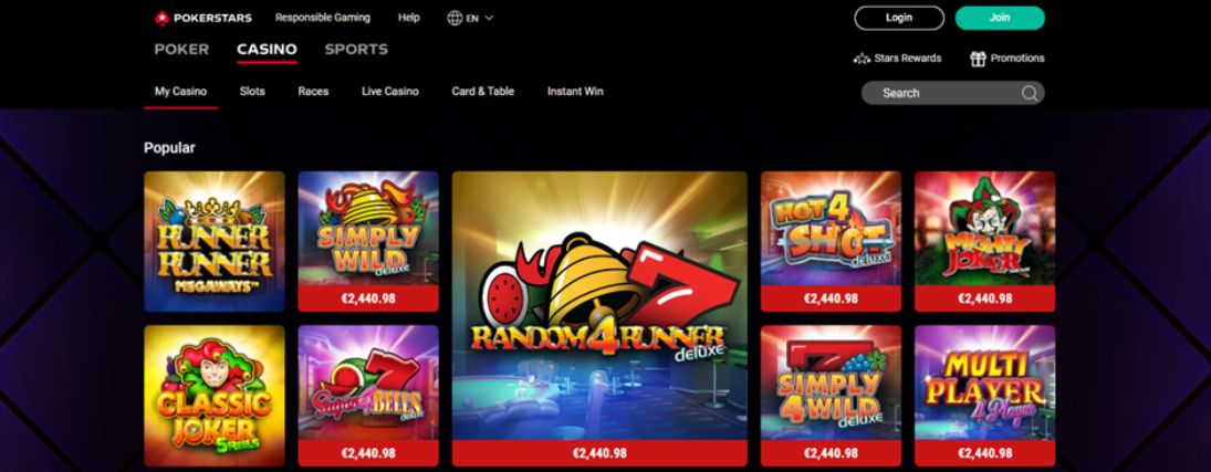 Pokerstars Casino